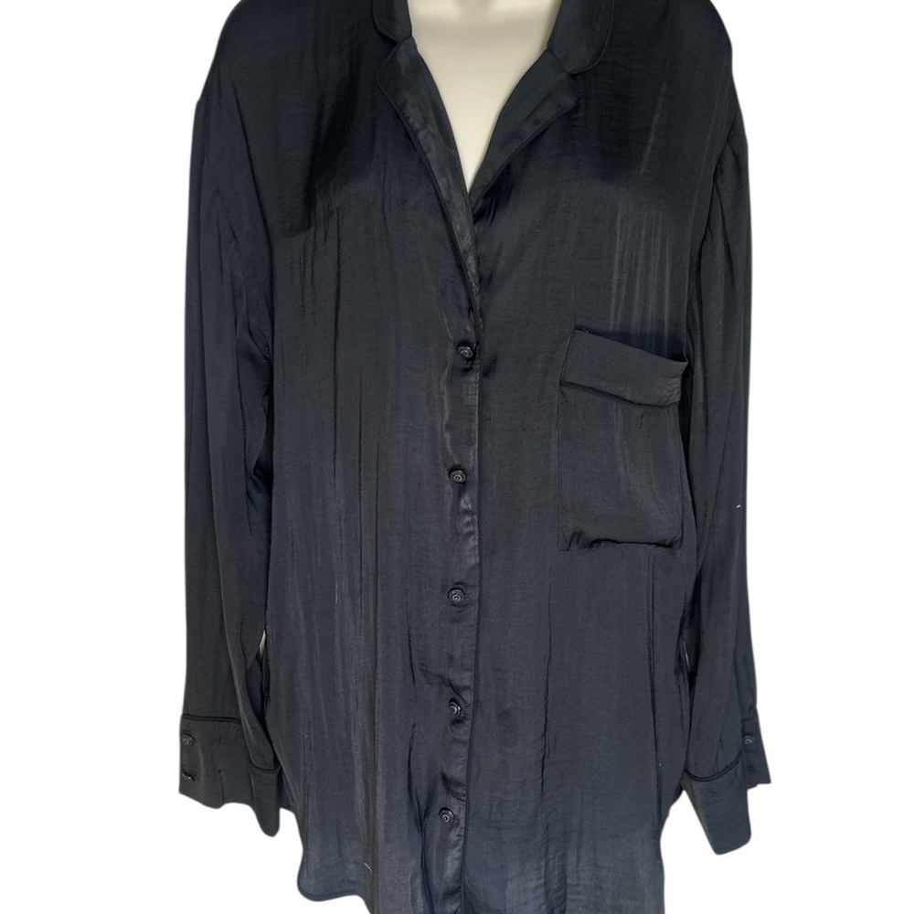 Silence + Noise Charcoal Shirt